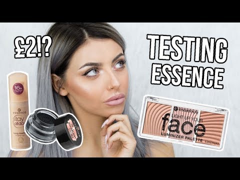 TESTING ESSENCE MAKEUP / FULL FACE FIRST IMPRESSIONS - UCeOYFSJpQT27y3V6faZNC2g