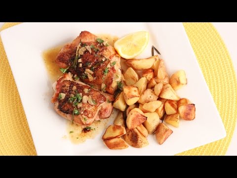 Lemon Butter Roasted Chicken Recipe - Laura Vitale - Laura in the Kitchen Episode 872 - UCNbngWUqL2eqRw12yAwcICg