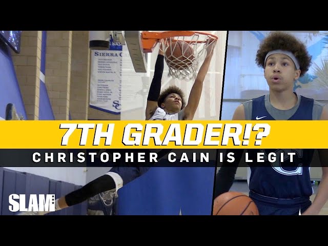 Christopher Cain: The Best Basketball Player in the Country