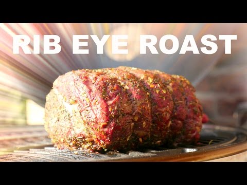 SMOKED RIB EYE ROAST - SUPER JUICY!!! - UC_kARM8MBLDBxZQuZeYYQdQ