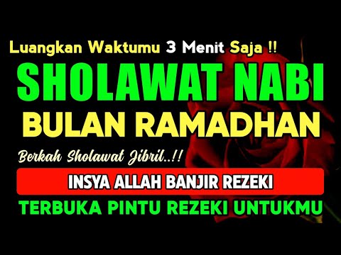 SHOLAWAT JIBRIL PENARIK REZEKI PALING DAHSYAT, Sholawat Nabi Muhammad SAW, Sholawat Jibril Merdu