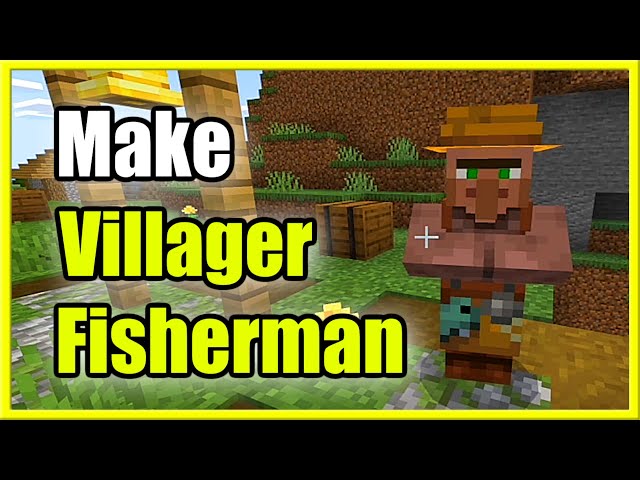 How to make Fisherman in Minecraft
