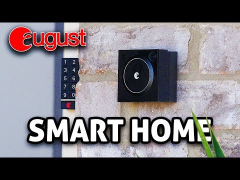 Smart Home Tech! August Doorbell Camera, Door Lock + Keypad REVIEW - UCgyvzxg11MtNDfgDQKqlPvQ