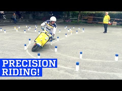 Precision Scooter Riding on Vespa Agility Course! - UCIJ0lLcABPdYGp7pRMGccAQ