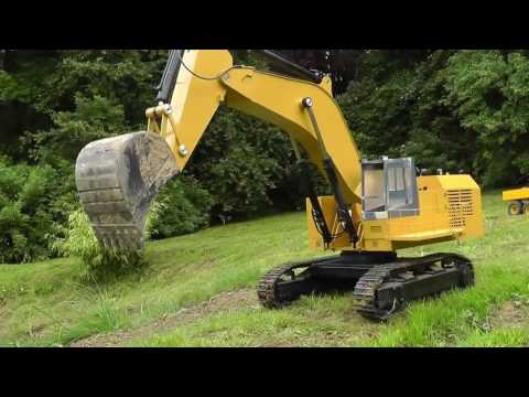 EXCAVATOR l RC DIGGER CAT 5110 B l BIG RC EXCAVATOR l BEST MACHINES l - UCT4l7A9S4ziruX6Y8cVQRMw