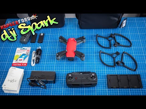 DJI Spark #01 - Unboxing Fly More Combo [deutsch/german] - UCfV5mhM2jKIUGaz1HQqwx7A