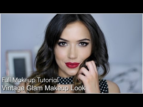 Makeup Tutorial Vintage Glam Makeup Look | TheMakeupChair - UC-1-zPmT368J8JRbsK_1keA