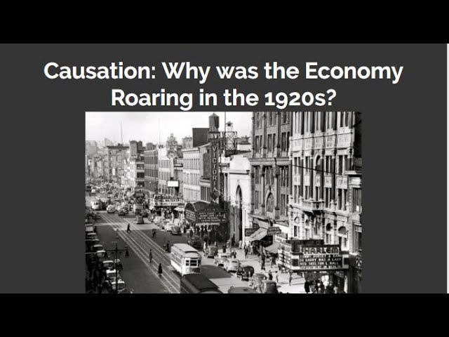 What Effect Did the Use of Credit Have on the Economy in the 1920s?