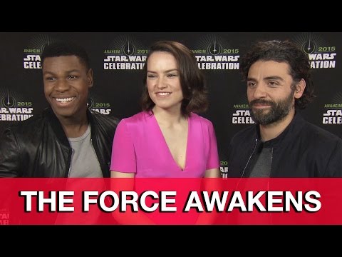 Oscar Isaac, Daisy Ridley & John Boyega Interview - Star Wars The Force Awakens - UCS5C4dC1Vc3EzgeDO-Wu3Mg