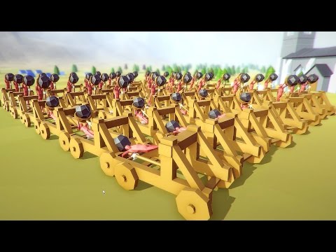 Totally Accurate Battle Simulator - Amazing Catapult Army! - TABS Funny Moments Gameplay - UCK3eoeo-HGHH11Pevo1MzfQ