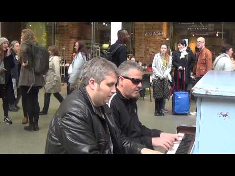 Two Dudes Boogie Woogie St Pancras Station - UClw8Huc_XZcz46GJh5Z0wuA