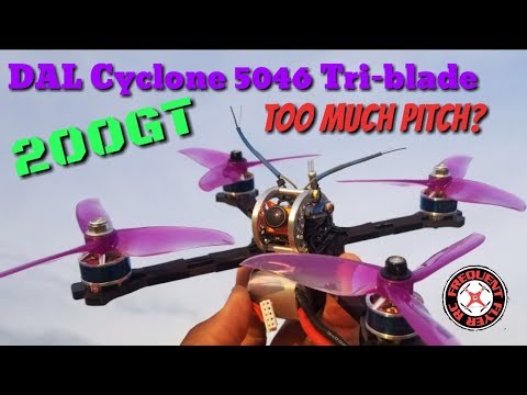 LDARC 200GT - DAL Cyclone 5046 Tri-prop Test Flight - UCNUx9bQyEI0k6CQpo4TaNAw