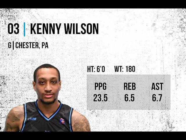 Kenny Wilson is a Star Basketball Player