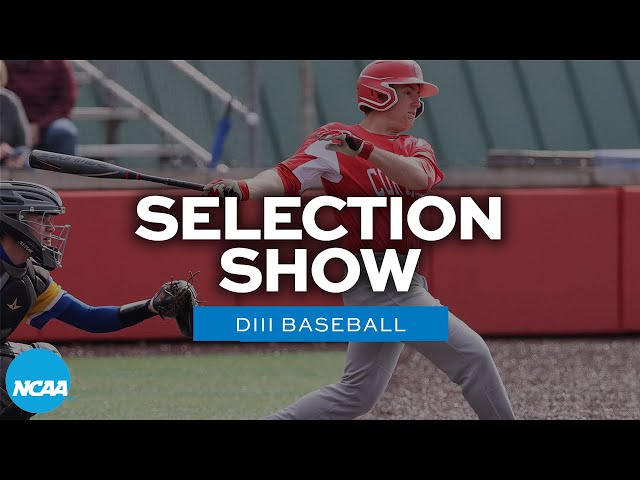 D3 Baseball Selection Show Set for May 27