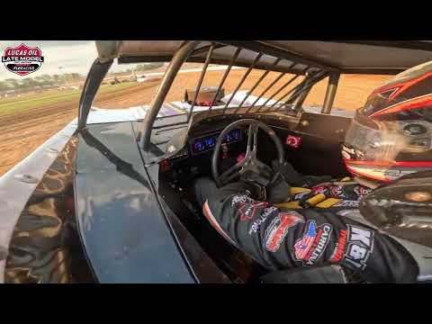 Lucas Oil Late Model Dirt Series | #22 - Chris Ferguson - Qualifying | Florence Speedway - dirt track racing video image