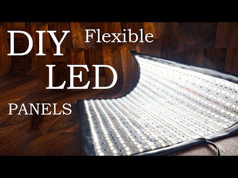 How to Make Flexible LED Panels (DIY Flex Lights!) - UCUQo7nzH1sXVpzL92VesANw
