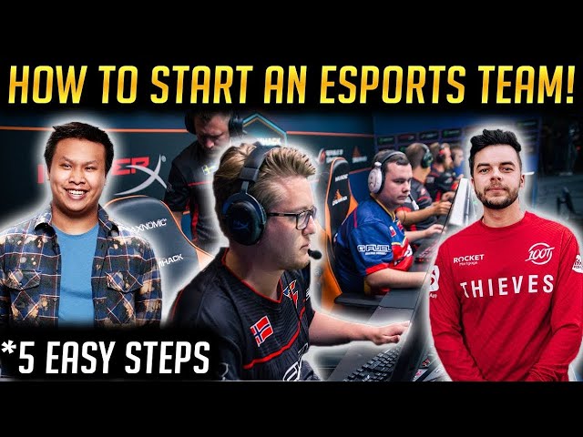 How To Start An Esports Company?