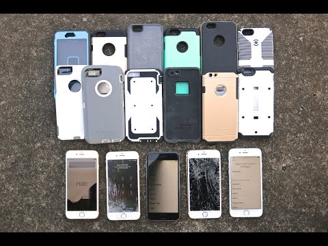 Top 12 iPhone 6 Cases Drop Test - What Is The Most Durable iPhone 6 Case? - UCj34AOIMl_k1fF7hcBkD_dw