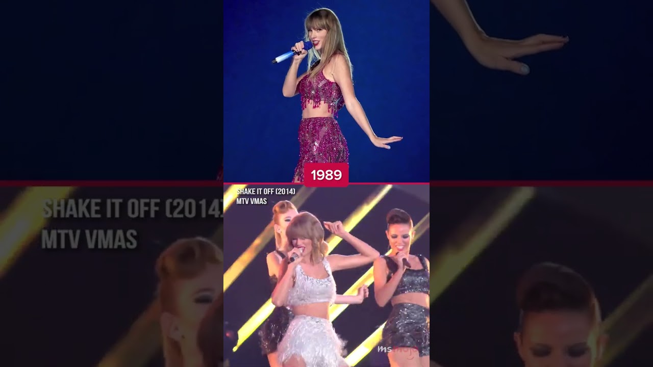 All of Taylor Swift’s Eras Tour Outfit References 🎤 #shorts