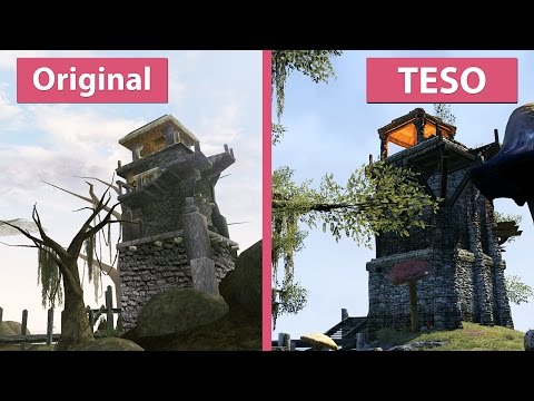 Morrowind – Original (2002) vs. ESO (2017) The Elder Scrolls Online Graphics Comparison - UCy1-UfHBaFlQHDLNU9lYiyQ