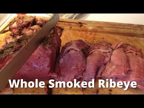 Whole Smoked Ribeye | How to Smoke a Whole Ribeye - UC--MxpGXJ3LVD8KvlNzRlcA