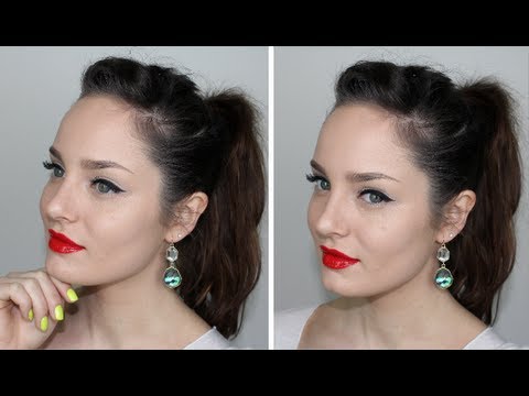 Everyday Glam Makeup: Red Lips and Snow White Skin - UCLFW3EKD2My9swWH4eTLaYw