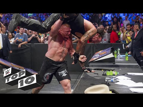 Big men breaking tables: WWE Top 10, Dec. 18, 2017 - UCJ5v_MCY6GNUBTO8-D3XoAg