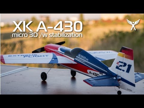 XK A-430 Micro 3D brushless plane w/ stabilization - another great model from XK - UCG_c0DGOOGHrEu3TO1Hl3AA