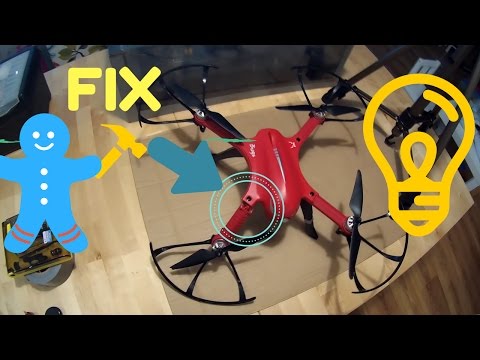 Broken main body replacement on the MJX B3 Bugs 3 brushless drone - UCZDeyDl9zh65Zm5Tp7df0eQ