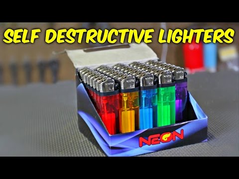 Self Destructive Lighters (DON'T TRY THIS) - UCe_vXdMrHHseZ_esYUskSBw