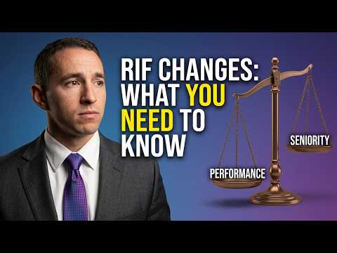 New RIF Rules for 2026: How Performance Trumps Seniority
