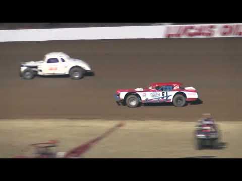 Show Me Vintage Feature night 2 Ron Jenkins Memorial - dirt track racing video image