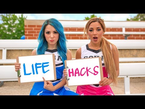 Back to School Life Hacks for Girls! Niki and Gabi - UCuVHOs0H5hvAHGr8O4yIBNQ