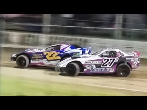 Meeanee Speedway - Saloons/Supersaloons - 4/1/23 - dirt track racing video image