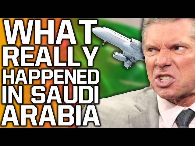 Why Is The WWE In Saudi Arabia?