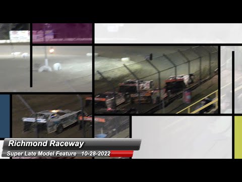 Richmond Raceway - Super Late Model Feature - 10/28/2022 - dirt track racing video image