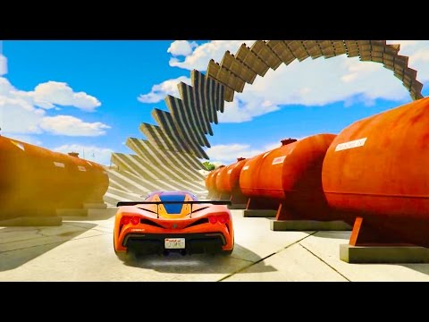 HOT WHEELS STUNTS & FALLING HOOKERS! (GTA 5 Funny Moments) - UC2wKfjlioOCLP4xQMOWNcgg