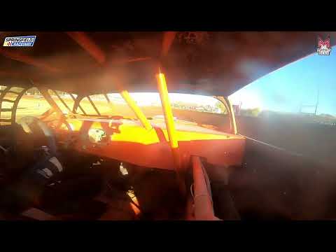 #42 Levi Harris - Pure Stock - 10-26-2024 Springfield Raceway - In Car Camera - dirt track racing video image