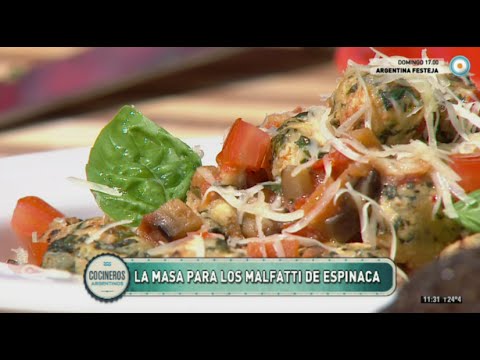 Malfatti de ricota, espinaca y tomillo - UCb8W2JPNwMtV4xA0LFb3LUw