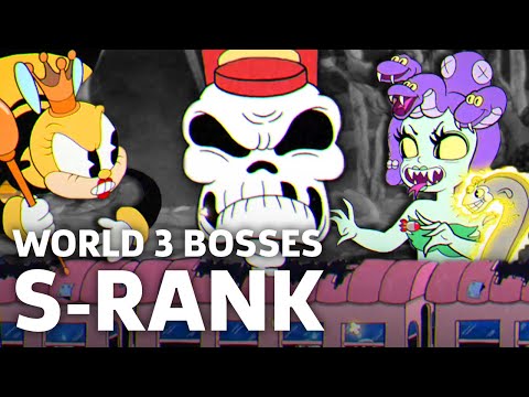 Cuphead - All World 3 Bosses (Expert Mode, S-Rank) - UCbu2SsF-Or3Rsn3NxqODImw