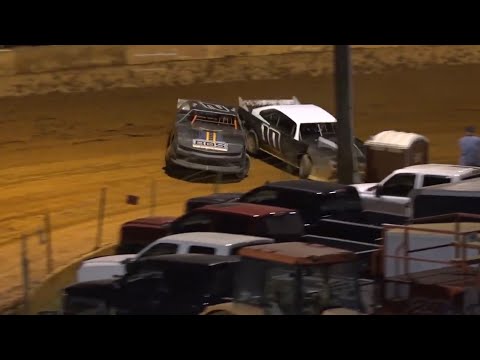 Modified Street at Winder Barrow Speedway April 22nd 2023 - dirt track racing video image