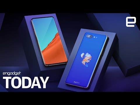 Nubia's X phone ditches front cameras for double displays | Engadget Today - UC-6OW5aJYBFM33zXQlBKPNA