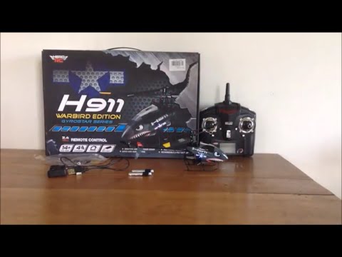 WL V911 / Hero H911 Helicopter Review and Flight - UC2c9N7iDxa-4D-b9T7avd7g