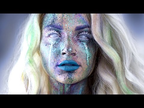 Avant Garde Splatter Makeup Tutorial - UCoziFm3M4sHDq1kkx0UwtRw