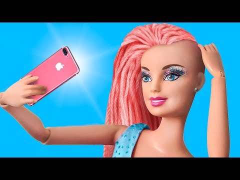 Never Too Old for Dolls: 10 DIY Barbie Doll Hair And Makeup Transformations - UCWwqHwqLSrdWMgp5DZG5Dzg