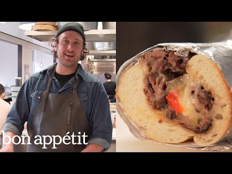 Brad Makes Party-Ready Cheesesteaks | From the Test Kitchen | Bon Appetit - UCbpMy0Fg74eXXkvxJrtEn3w