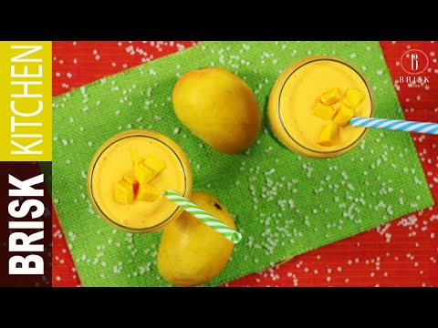 Mango Milkshake | Brisk Kitchen Recipes