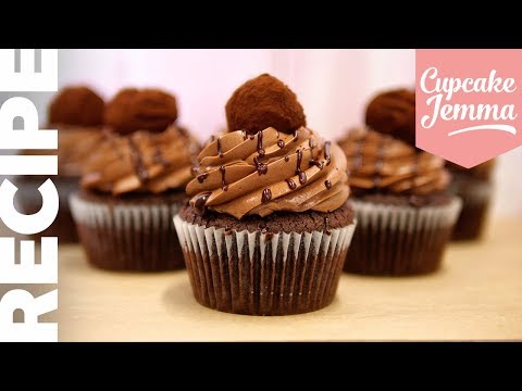 CHOCOLATE OVERLOAD CUPCAKES | The Chocolatiest Cupcakes EVER! | Cupcake Jemma