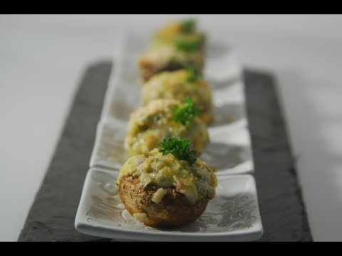 Stuffed Mushrooms | Cooksmart | Sanjeev Kapoor Khazana - UCmoX4QULJ9MB00xW4coMiOw