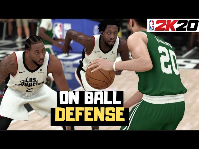 How to Defend in NBA 2K20